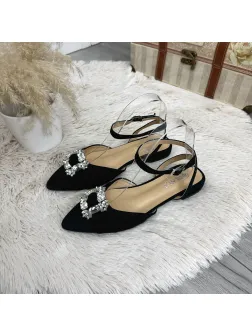 Sandale dama negre 522 T54-2 